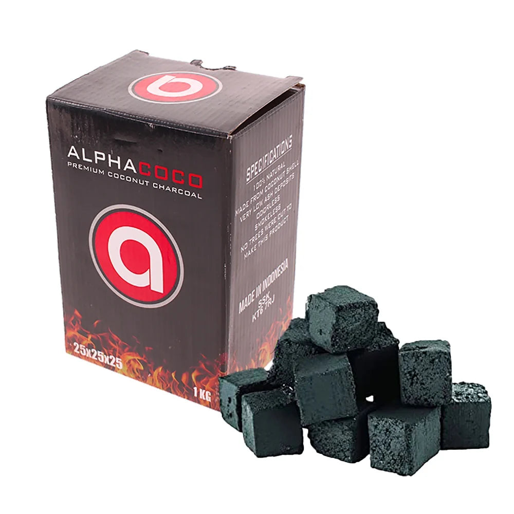 CARBÓN ALPHA COCO - CAJA