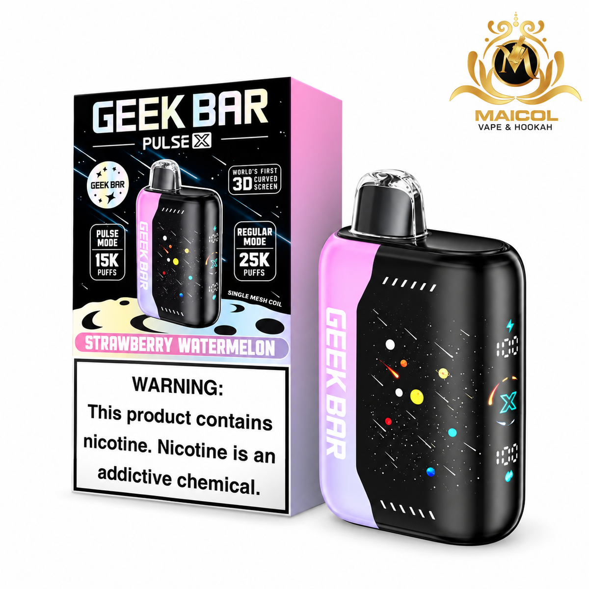 GEEK BAR PULSE X STRAWBERRY WATERMELON