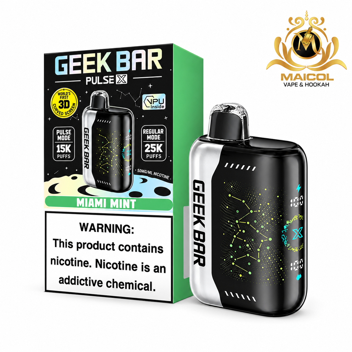 GEEK BAR PULSE X MIAMI MINT