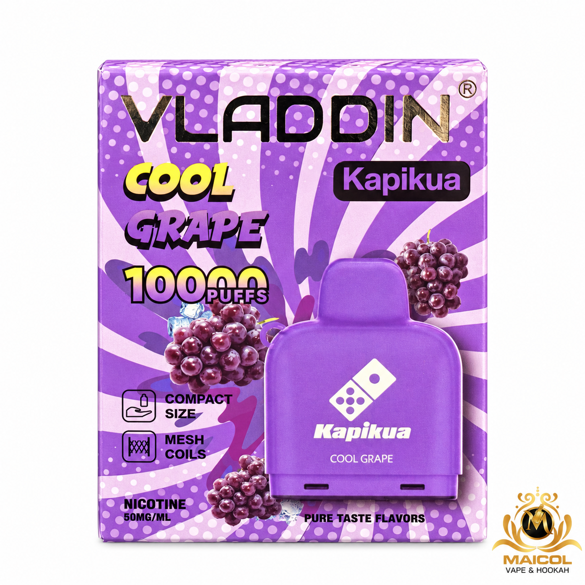 POD VLADDIN KAPIKUA COOL GRAPE