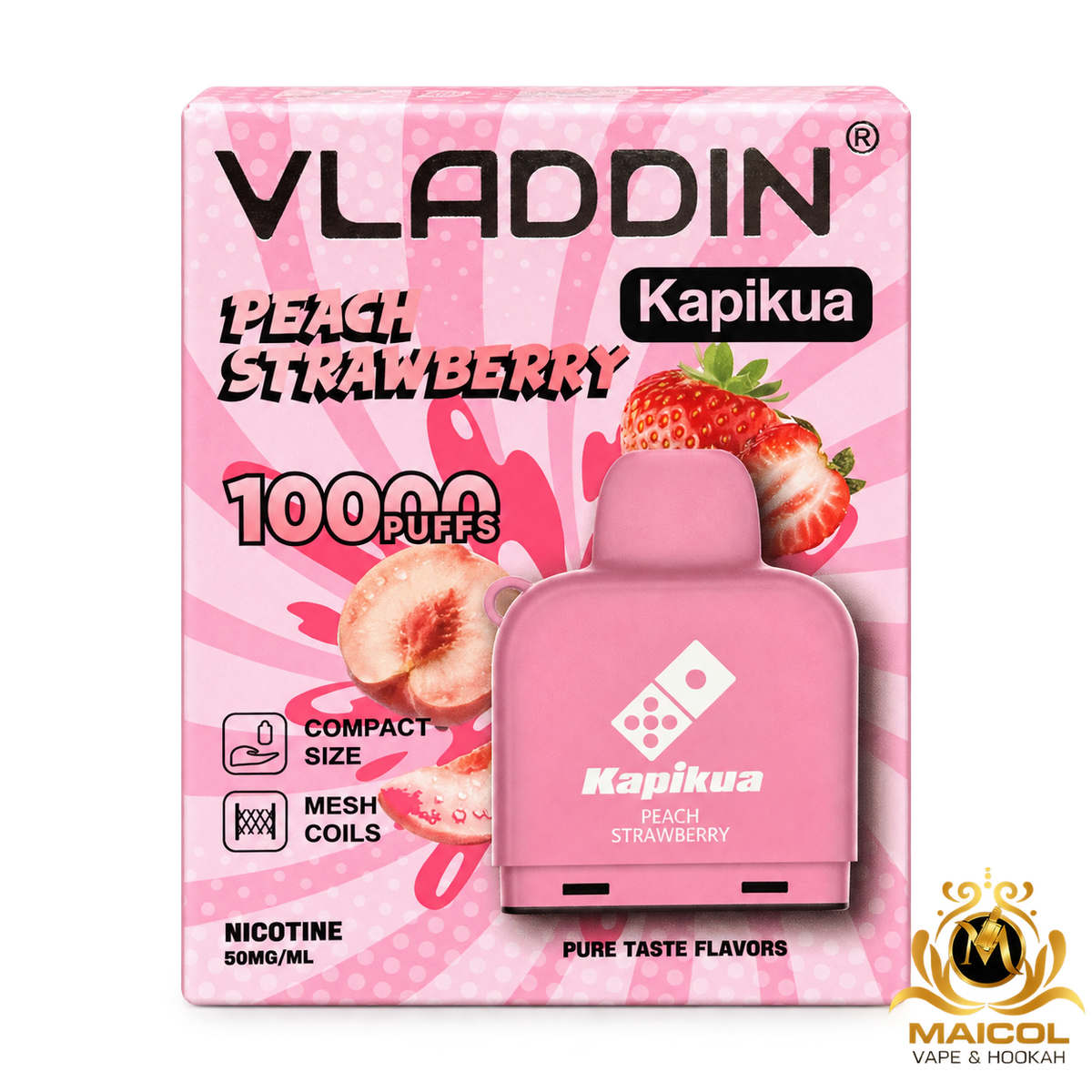 POD VLADDIN KAPIKUA PEACH STRAWBERRY