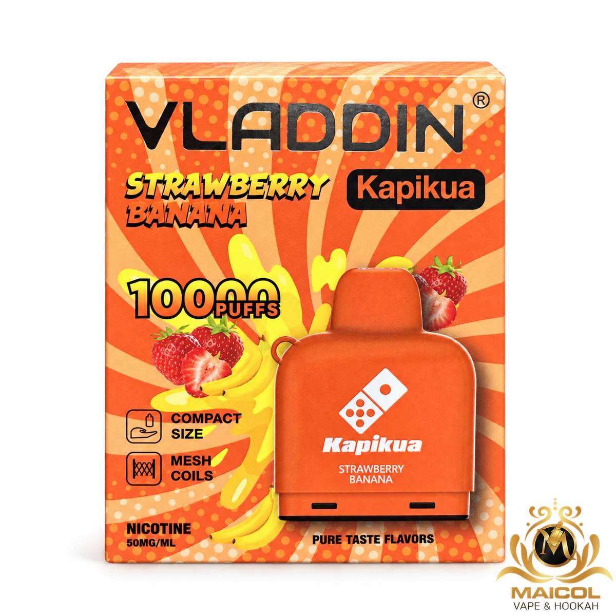 POD VLADDIN KAPIKUA STRAWBERRY BANANA