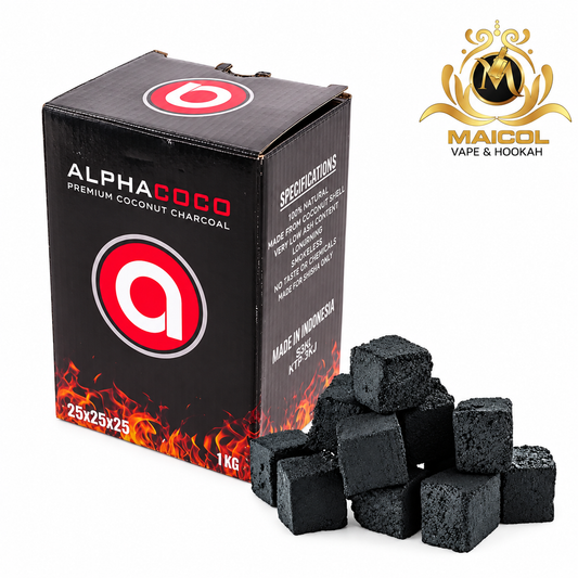 CARBÓN ALPHA COCO - CAJA