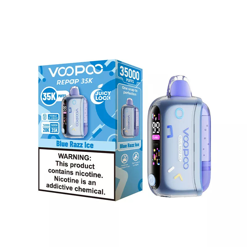 VOOPOO REPOP 35K BLUE RAZZ ICE