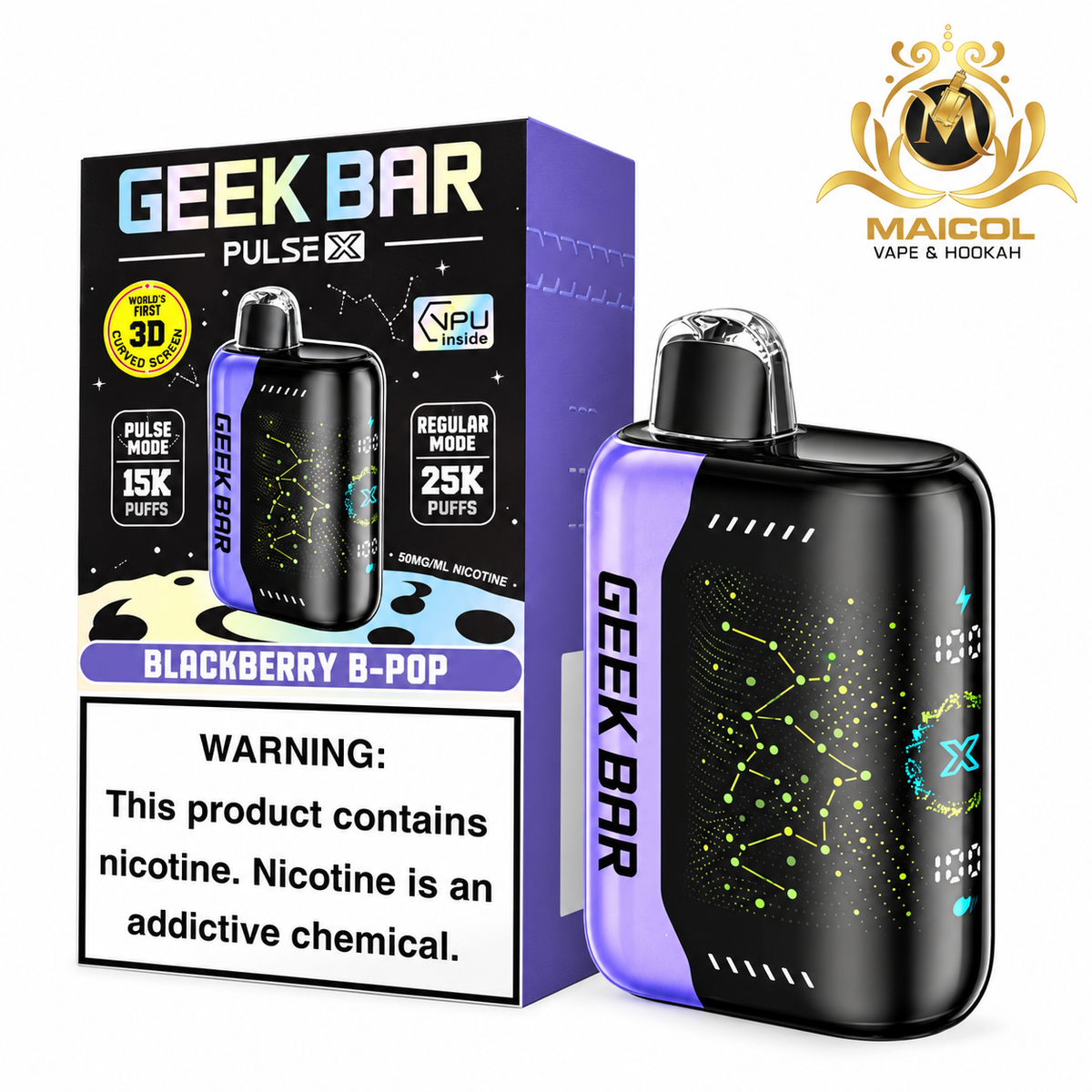 GEEK BAR PULSE X BLACKBERRY B-POP