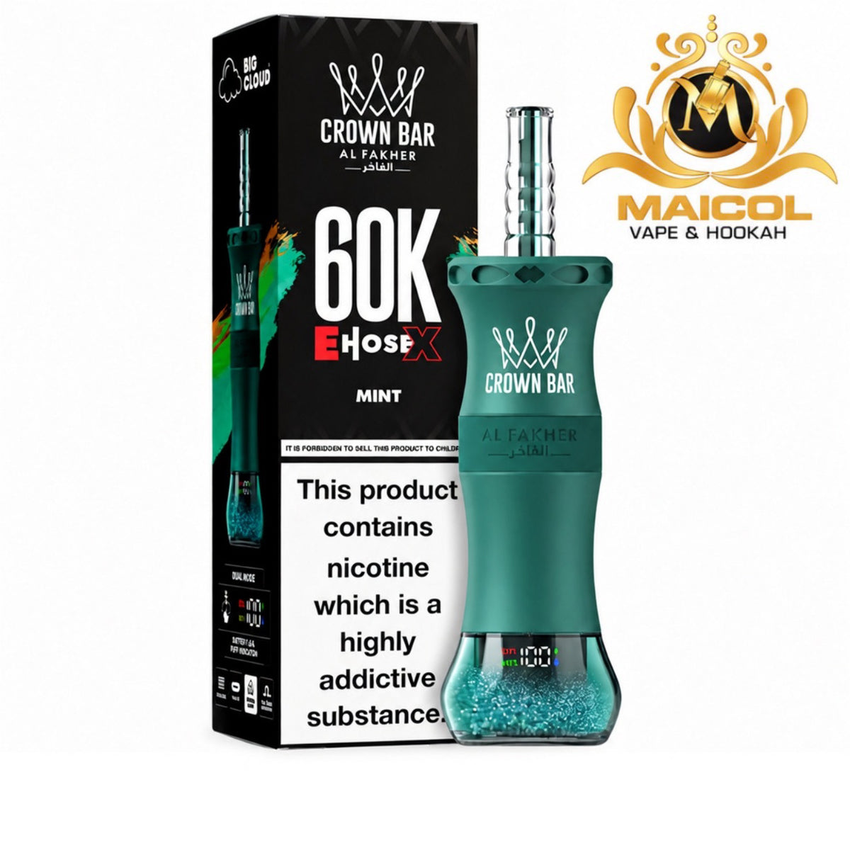 Crown Bar Al Fakher Mint