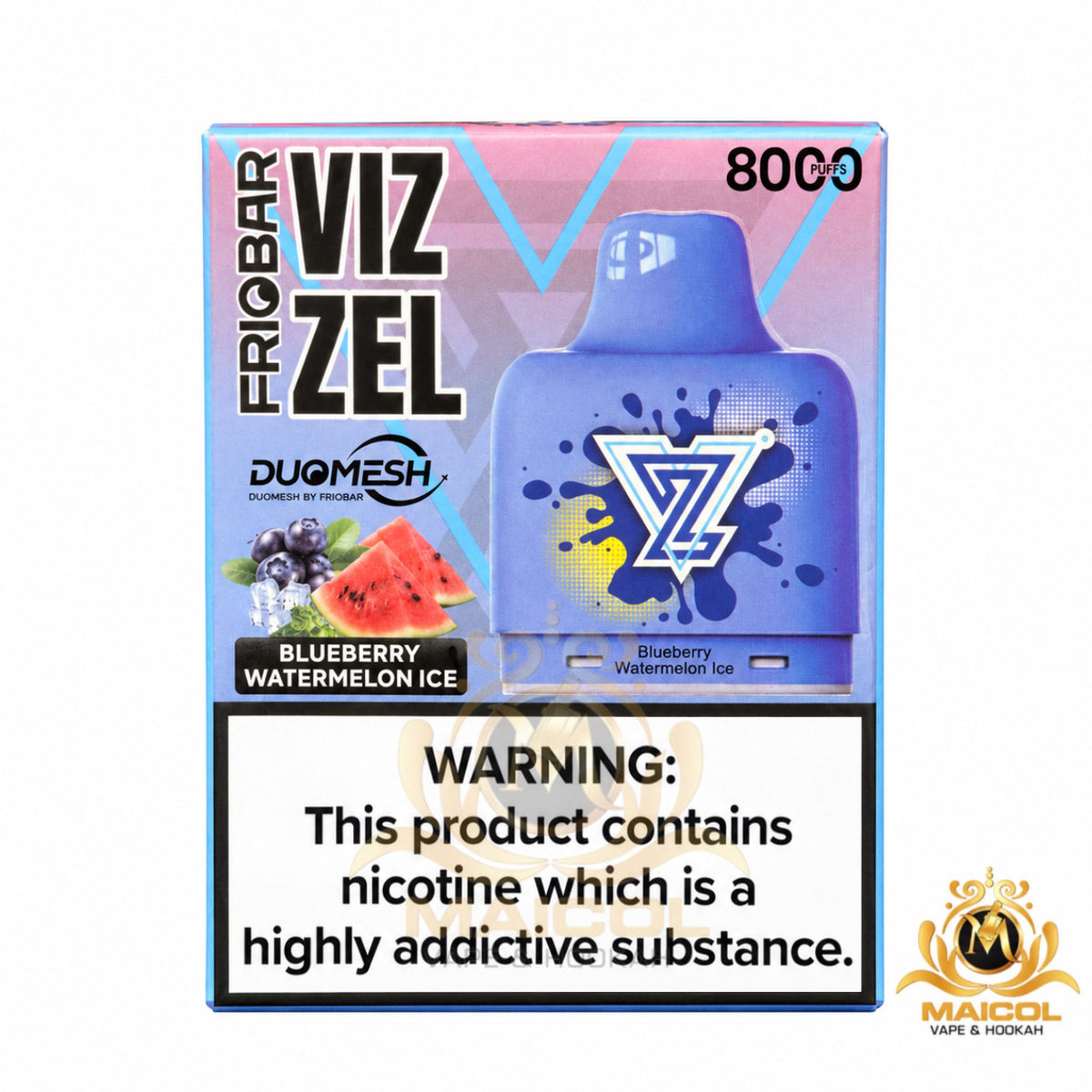 VIZZEL BLUEBERRY WATERMELON ICE