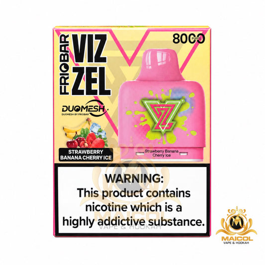 VIZZEL STRAWBERRY BANANA CHERRY ICE