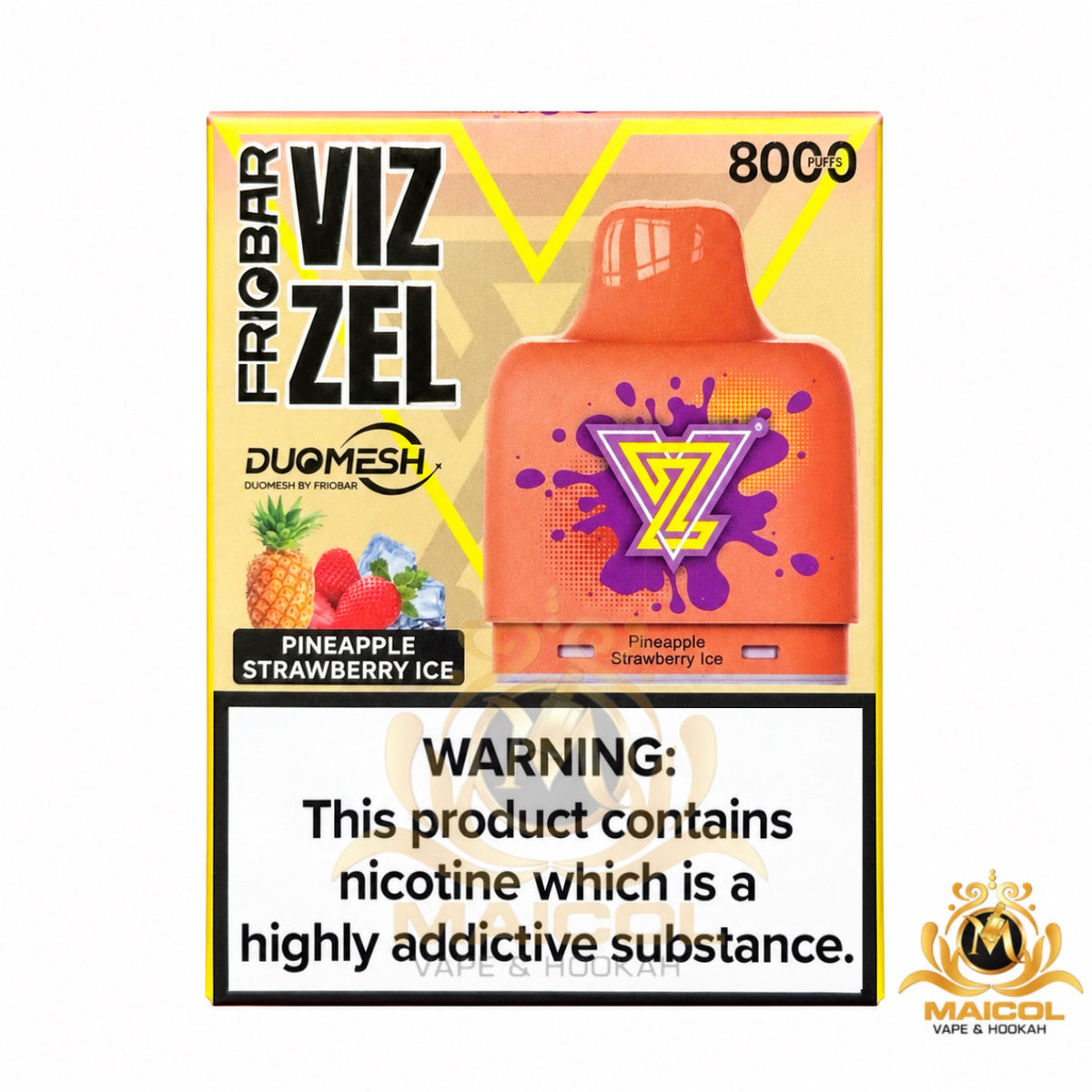 VIZZEL PINEAPPLE STRAWBERRY ICE