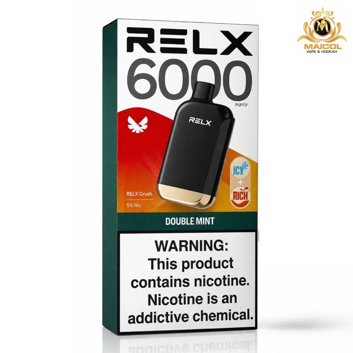 RELX 6000 DOUBLE MINT