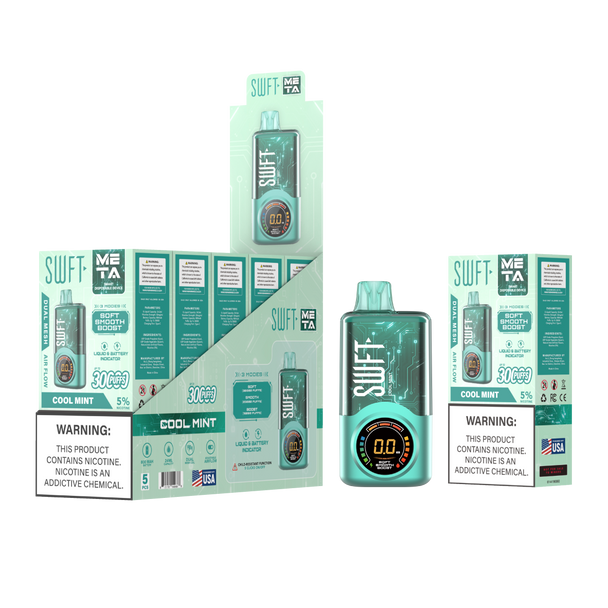 SWFT META 5% NICOTINE 24ML 30,000 PUFFS