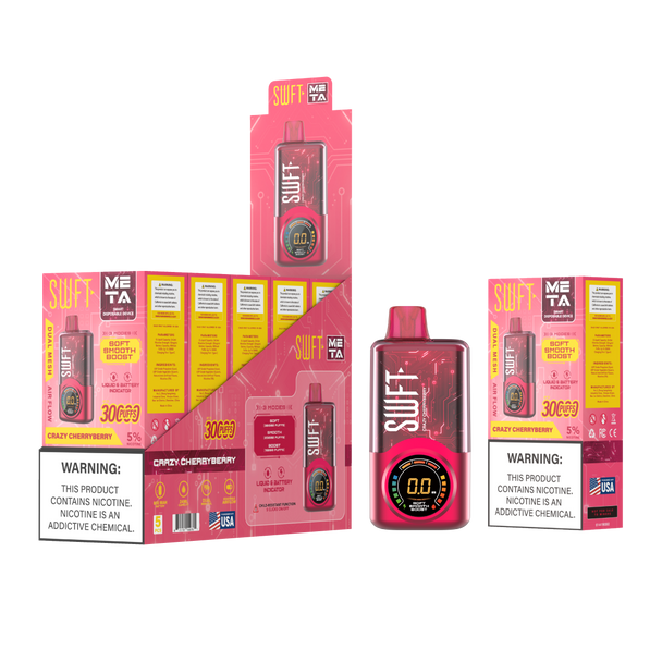 SWFT META 5% NICOTINE 24ML 30,000 PUFFS