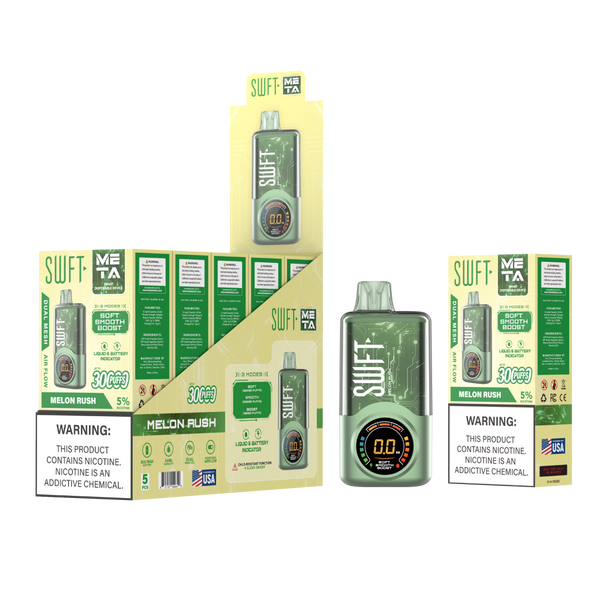 SWFT META 5% NICOTINE 24ML 30,000 PUFFS