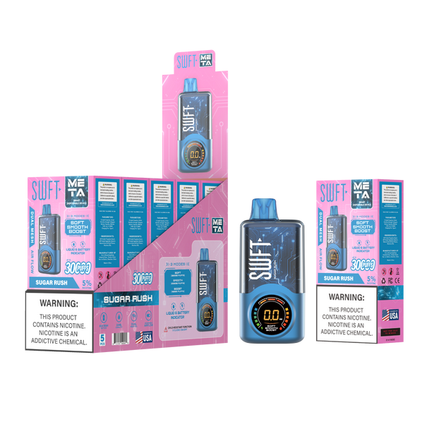 SWFT META 5% NICOTINE 24ML 30,000 PUFFS