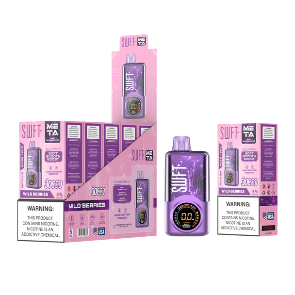 SWFT META 5% NICOTINE 24ML 30,000 PUFFS