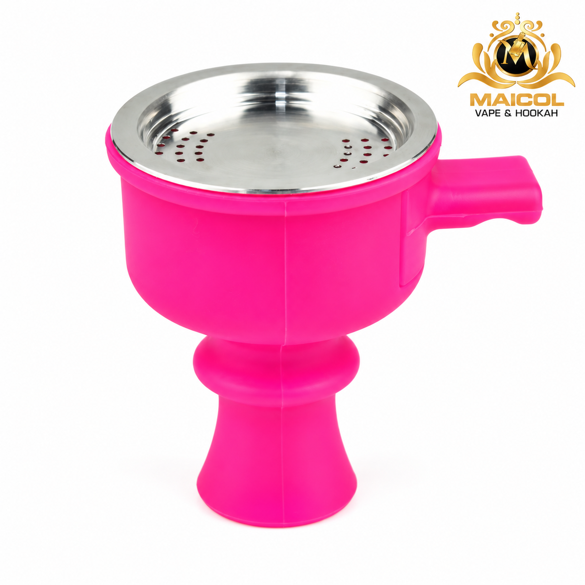 TAZA DE SILICON TIPO GABETA ROSA