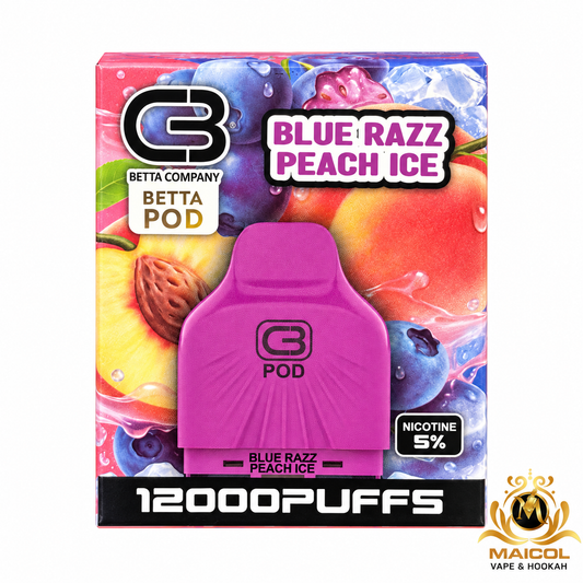 BETTA POD BLUE RAZZ PEACH ICE