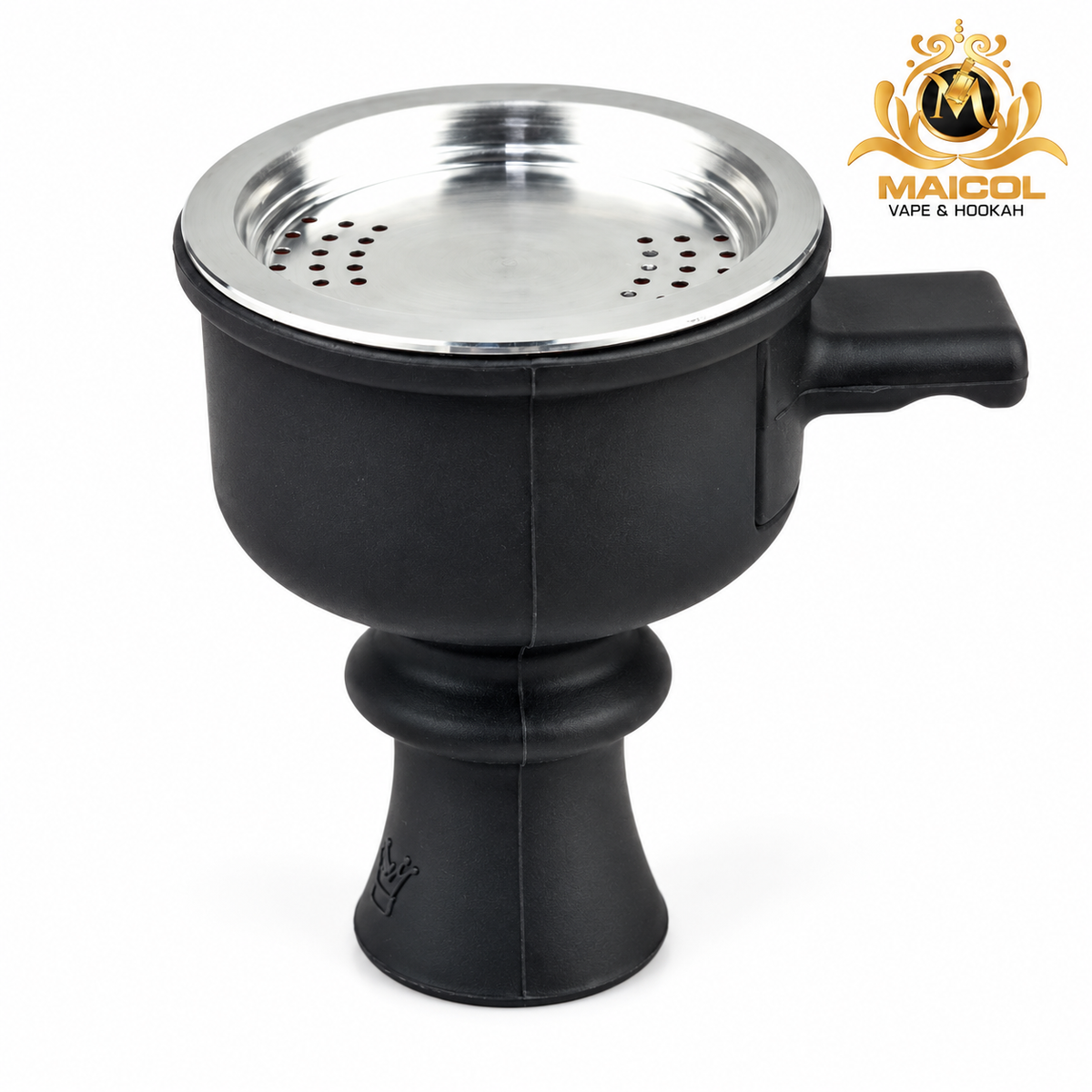 TAZA DE SILICON TIPO GABETA NEGRA