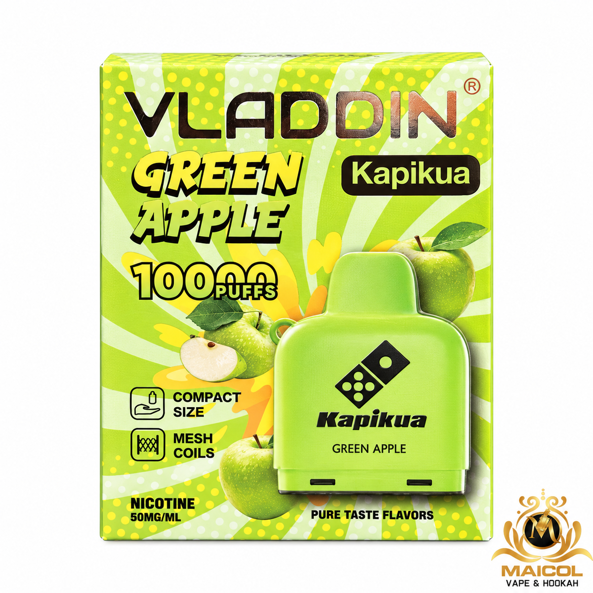 POD VLADDIN KAPIKUA GREEN APPLE